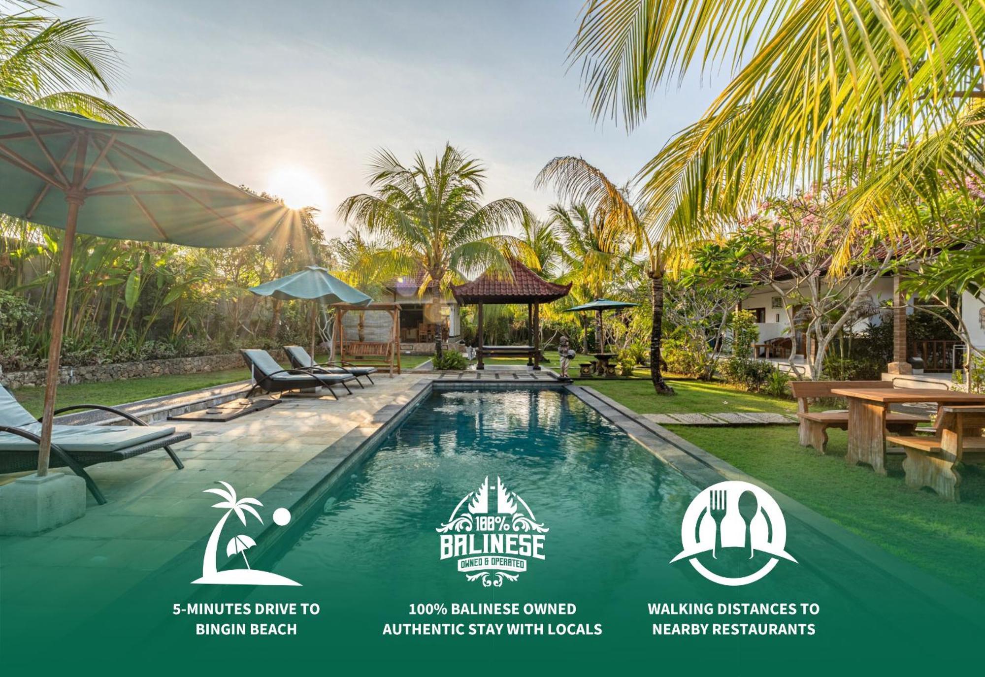 The Bingin Green View By Bukit Vista Uluwatu Exterior foto